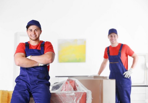 Local movers preparing a Snaresbrook home relocation