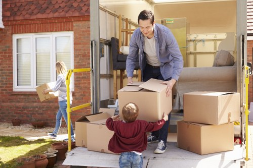 Professional removal team planning a house move in Snaresbrook