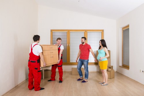 Removal van service supporting a local move in Snaresbrook