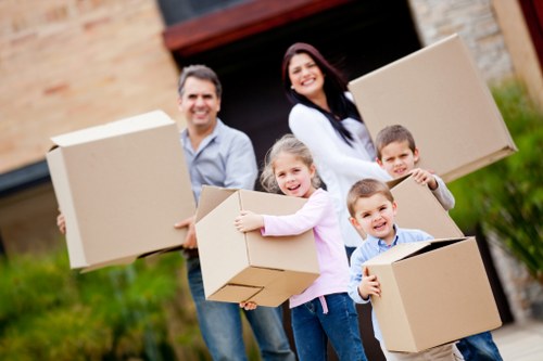 Local moving team supporting a flat move near Snaresbrook