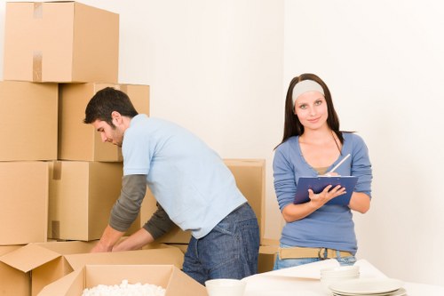Commercial moving support for an office in Snaresbrook
